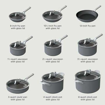Ninja NeverStick Premium 16-Piece Pot and Pan Set