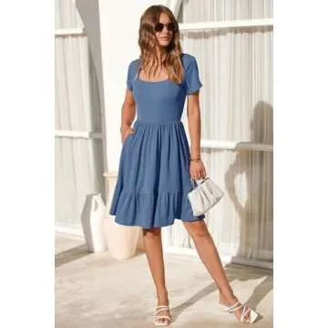 Chic Newshows Spring Dress for Women 2024 - A-Line Sundress