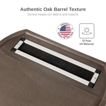 RTS 50-Gallon Rain Water Collection Barrel with Spigot