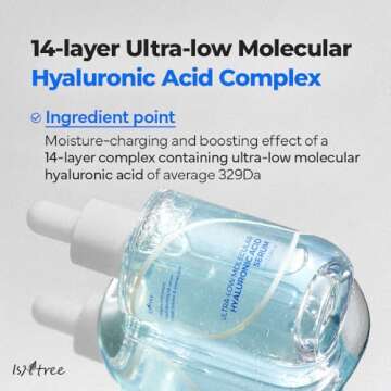 ISNTREE Ultra-low Molecular Hyaluronic Acid Serum 50ml