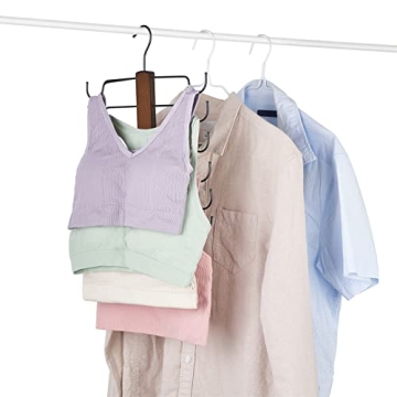 Mkono Tank Top Hanger Set of 2 Space Saving Bra Organizer