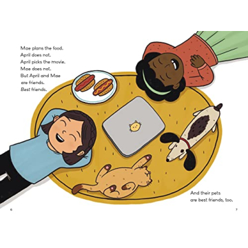 Engaging Book: April & Mae and the Movie Night for Kids