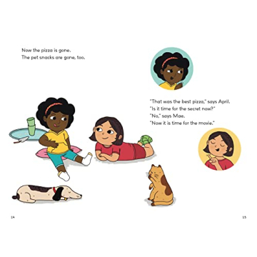 Engaging Book: April & Mae and the Movie Night for Kids