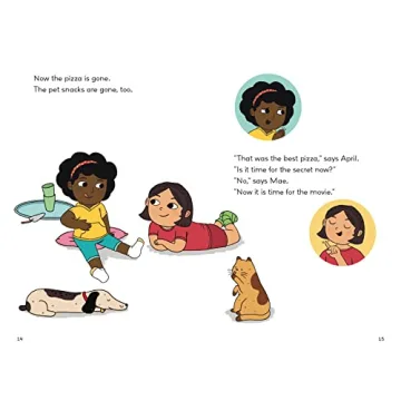Engaging Book: April & Mae and the Movie Night for Kids