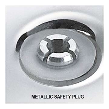 Prestige 3.3-Liter Deluxe Alpha Induction Base Stainless Steel Baby Handi, Small, 8"D x 13"W x 6"H, Silver