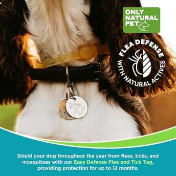 Only Natural Pet Easy Defense Tag for Dogs and Cats