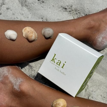Kai Body Buffer Sponges - Refreshing Gardenia Scented Exfoliators