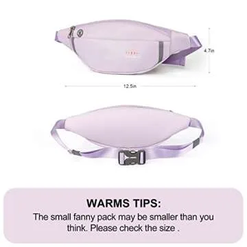 Trendy Waterproof Fanny Pack for Men and Women