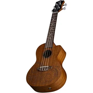 Luna Tattoo Concert Ukulele - Stunning Sound & Design