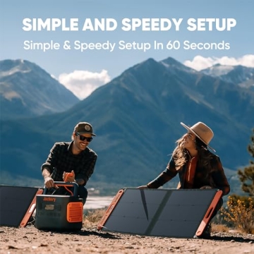 Jackery SolarSaga 100W Solar Panel for Camping and RVs