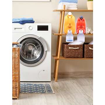 KTCEFE Laundry Detergent Cup Holder, Detergent Drip Catcher, Fabric Softener Liquid Tray Dispenser O...