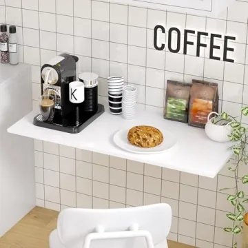 Versatile Fold Down Wall Mount Desk for Home Office and More