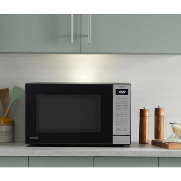 Panasonic 1.2 cu. ft. Inverter Microwave 1250W - Efficient Cooking with Safety Features