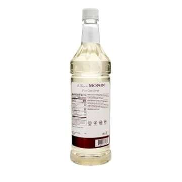 Monin - Pure Cane Syrup, Pure and Sweet, Great for Coffee, Tea, and Specialty Cocktails, Gluten-Free...