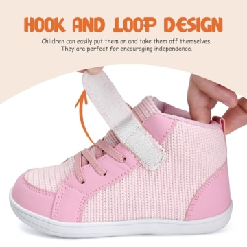 WateLves Toddler Wide Shoes - Comfortable Winter Sneakers