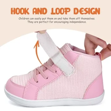 WateLves Toddler Wide Shoes - Comfortable Winter Sneakers