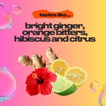 Bonbuz Tomorrow Non-Alcoholic Hibiscus Yuzu Ginger Drinks