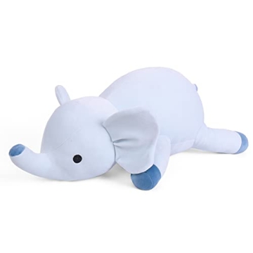 Weighted Elephant Plush Toy for Comfort & Support