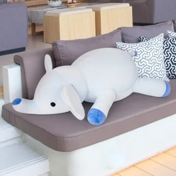Weighted Elephant Plush Toy for Comfort & Support