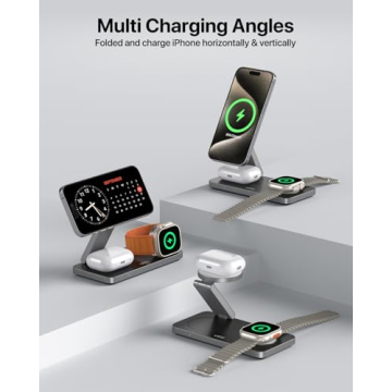 3-in-1 Wireless Charging Station for Apple Devices