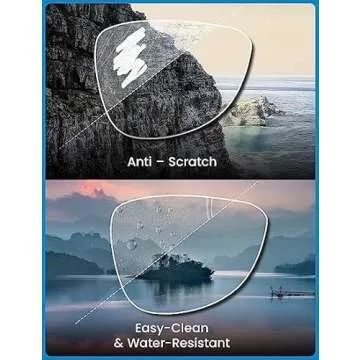 GUDVUE Blue Light Glasses, Computer/Gaming/TV/Phones Glasses for Women/men, Anti Glare/UV400/Eye Strain, Shiny Black Pro