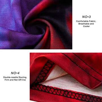 RAISEVERN Boys Shirts Neon Hawaiian Beach Tropical Tshirt Kids Girls Galaxy Shirt Short Sleeve 3D Print Cool Smoke Tees Summer Clothes Size 9-12 Years