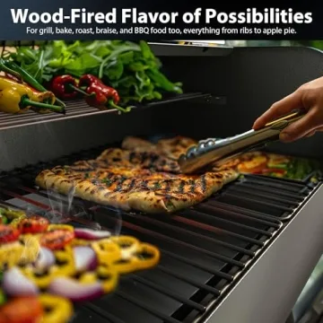 PARGRILL Small Wood Pellet Grill & Smoker - 467 Sq.In