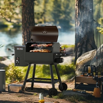 PARGRILL Small Wood Pellet Grill & Smoker - 467 Sq.In