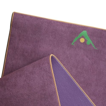 AURORAE Synergy Yoga Mat with Non-Slip Microfiber Towel