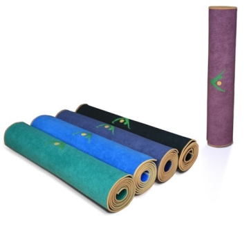 AURORAE Synergy Yoga Mat with Non-Slip Microfiber Towel