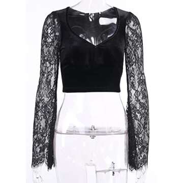 Gothic Crop Top for Stylish Comfort in Any Occasion