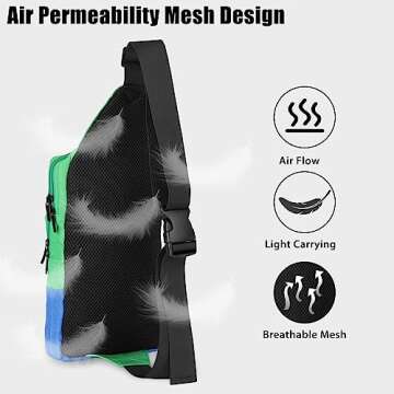 Cute Travel Bag for Nintendo Switch/Lite/OLED/Steam Deck, Small Sling Portable Waterproof Backpack Carrying Crossbody Shoulder Chest Gaming Bag Case for NS SD Console Dock Joy-Cons Accessories Storage