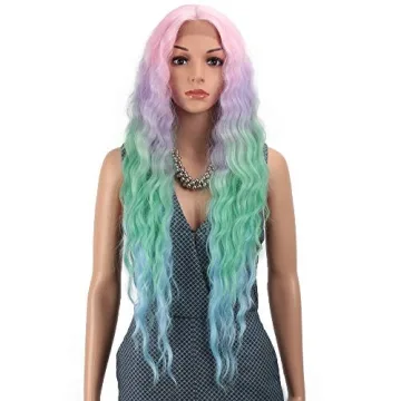 Joedir 30'' Ombre Lace Front Wigs for Black Women