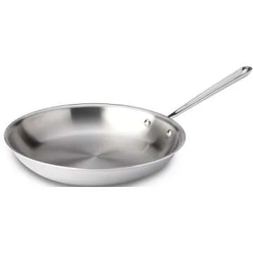 All-Clad D3 Fry Pan Stainless Steel 12 Inch Cookware