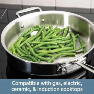 All-Clad D3 Fry Pan Stainless Steel 12 Inch Cookware