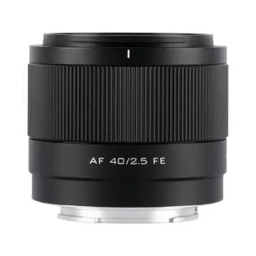 VILTROX AF 40mm f2.5 FE Full Frame Lens for Sony Cameras - Lightweight, Sharp, Affordable