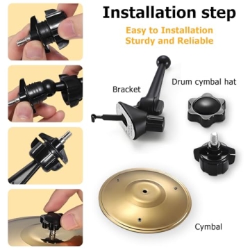 2 Pack Mini Car Cymbals - Fun Driving Accessory