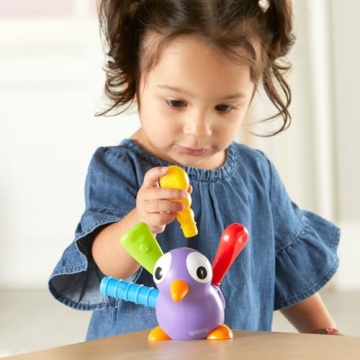 Engaging Learning Resources Fine Motor Peacock Toy for Toddlers