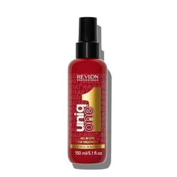 REVLON PROFESSIONAL UniqOne Hair Treatment, Moisturizing Leave-In Product, Repair For Dry and Damage...