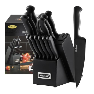 Top McCook® Knife Sets with Built-in Sharpener