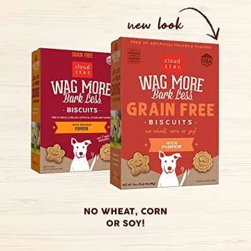 Cloud Star Wag More Bark Less Grain Free Dog Treats