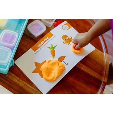 Chuckle & Roar - Sensory Learning Case - Modeling Compound Activity Kit - Preschool Engagement - On The Go Fun - Ages 3 and Up