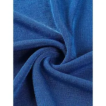 DRESBE Women's Two Piece Outfit Drawstring Crop Top and Skirt Set Off Shoulder Crop Tops Bodycon Mini Skirts High Waist Short Skirt Sexy Clubwear (Blue M)