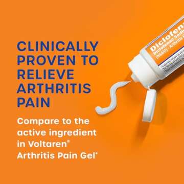 Effective HealthCareAisle Diclofenac Gel 1% Arthritis Pain Relief - 150g Tube - Original Prescriptio...