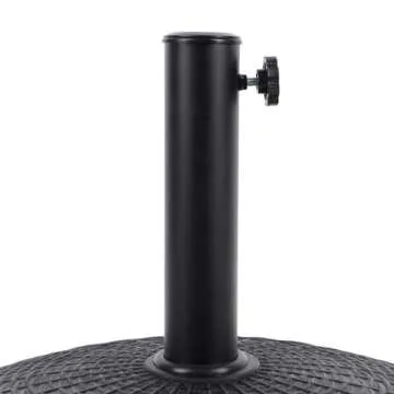 Blissun 22 lbs Heavy Duty Patio Market Umbrella Base Stand