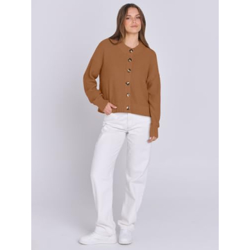 Stylish ANRABESS Women’s Knit Cardigan - Perfect for Spring