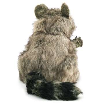 Folkmanis Raccoon Hand Puppet Plush - Engaging Interactive Toy