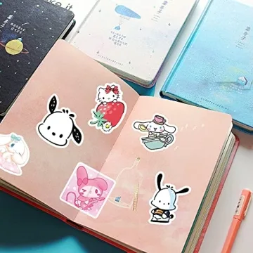 Kawaii Sanrio Stickers 50pcs Waterproof Fun for Teens