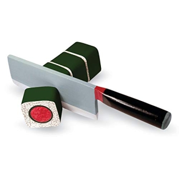 Melissa & Doug Wooden Sushi Slicing Play Food Set
