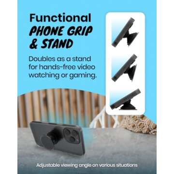 OnTheGrip Daisy Flower Mobile Phone Grip Stand - Unique Design